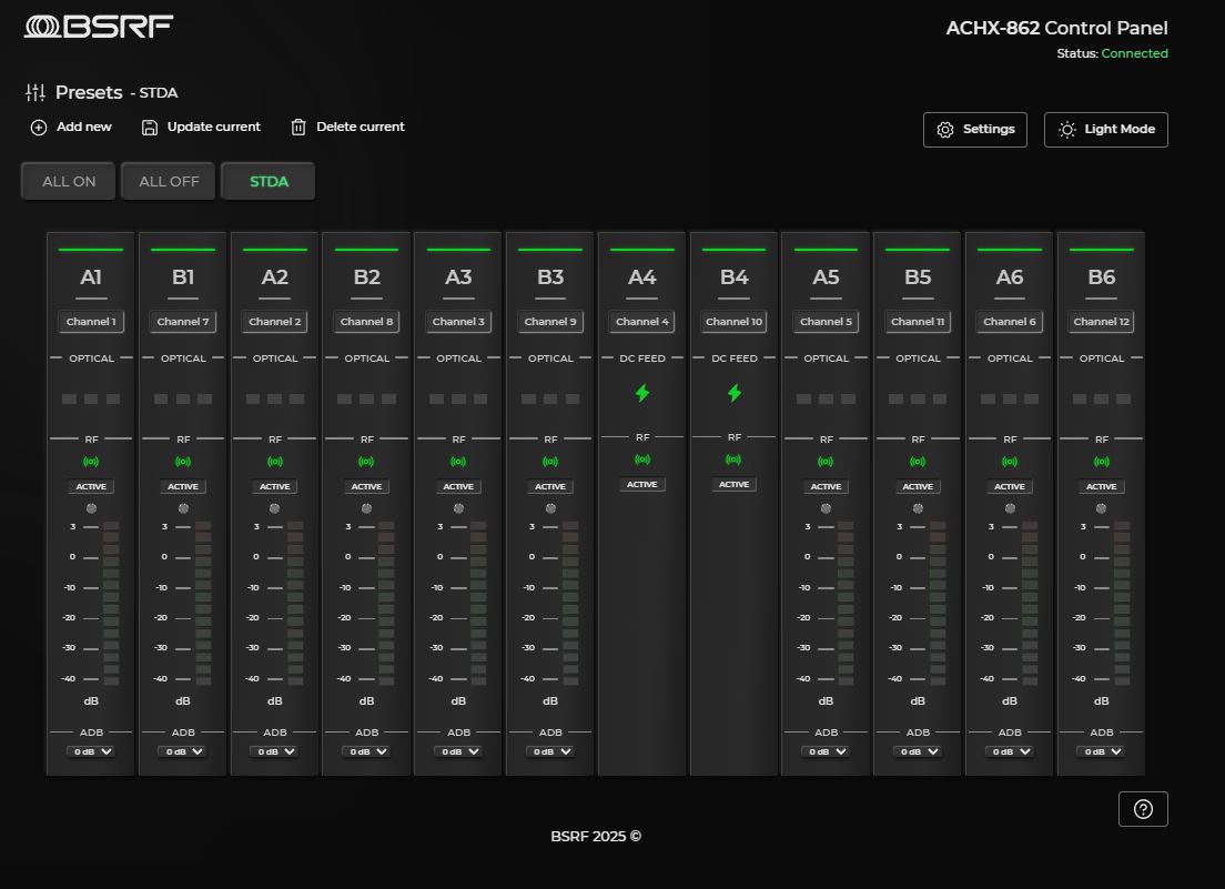 Screenshot Webserver